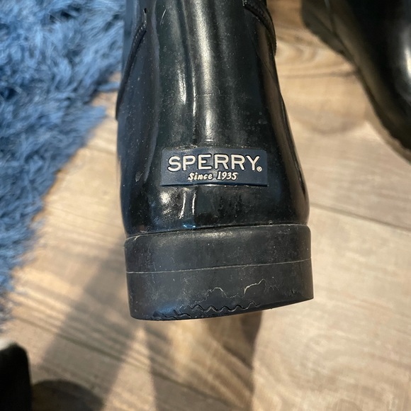 Sperry Waterproof Black Boots - Picture 5 of 6